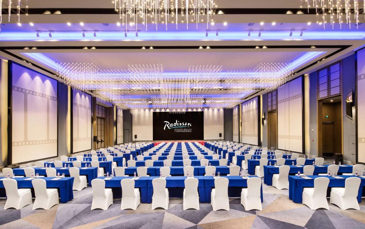 Hotel Radisson Ningbo Beilun Exterior foto